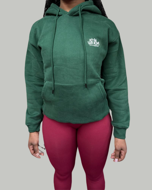 Whoa Fitness Hoodie Small Logo